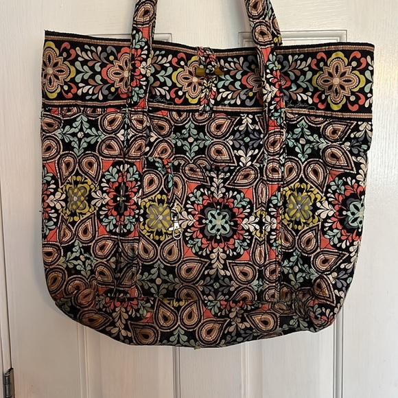 Vera Bradley Serra pattern medium tote bag - Picture 5 of 13